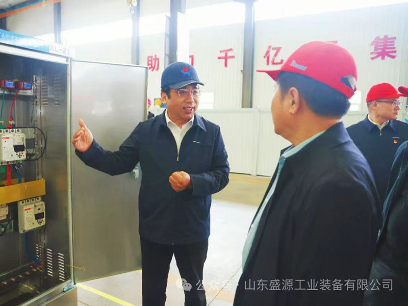 中能國新、中鐵廣州工程局濟南公司客人 到訪山東盛源