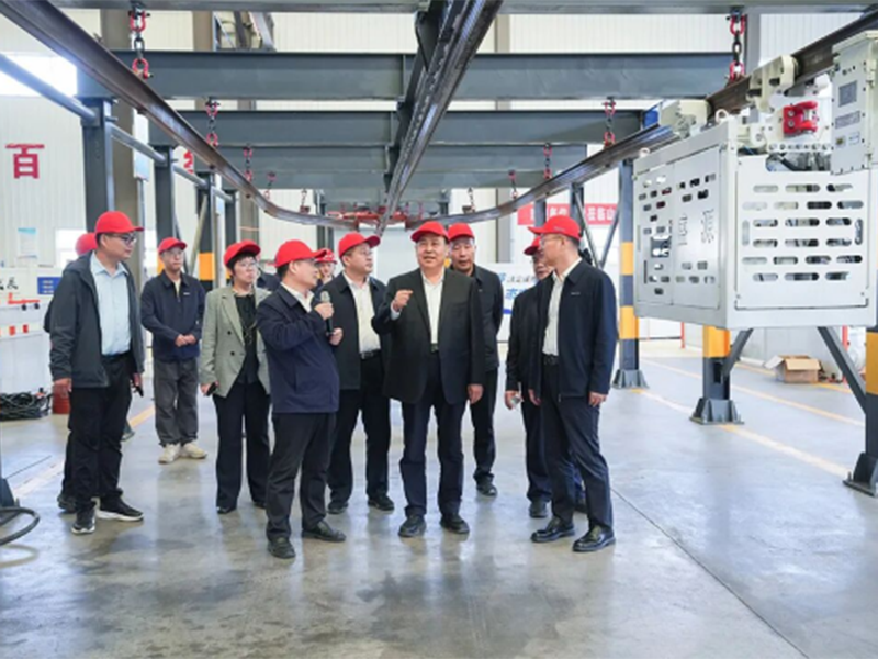 中國安全生產協會領導到山東融匯集團調研指導工作