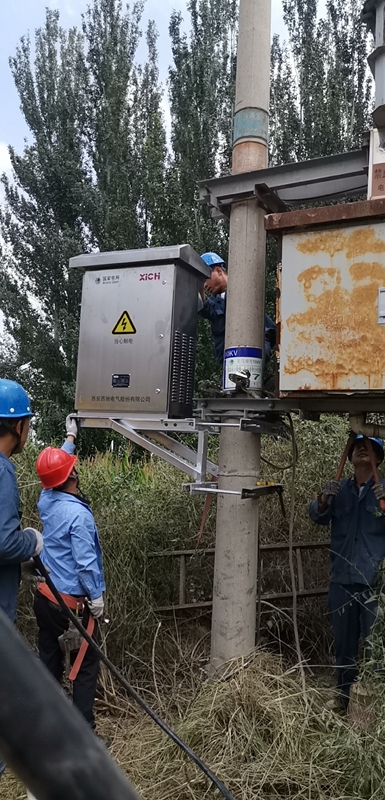 青銅峽供電局農網線路項目應用—三相電流不平衡治理裝置(圖1)